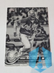 2018 Topps Black and White Negative Manny Machado #25